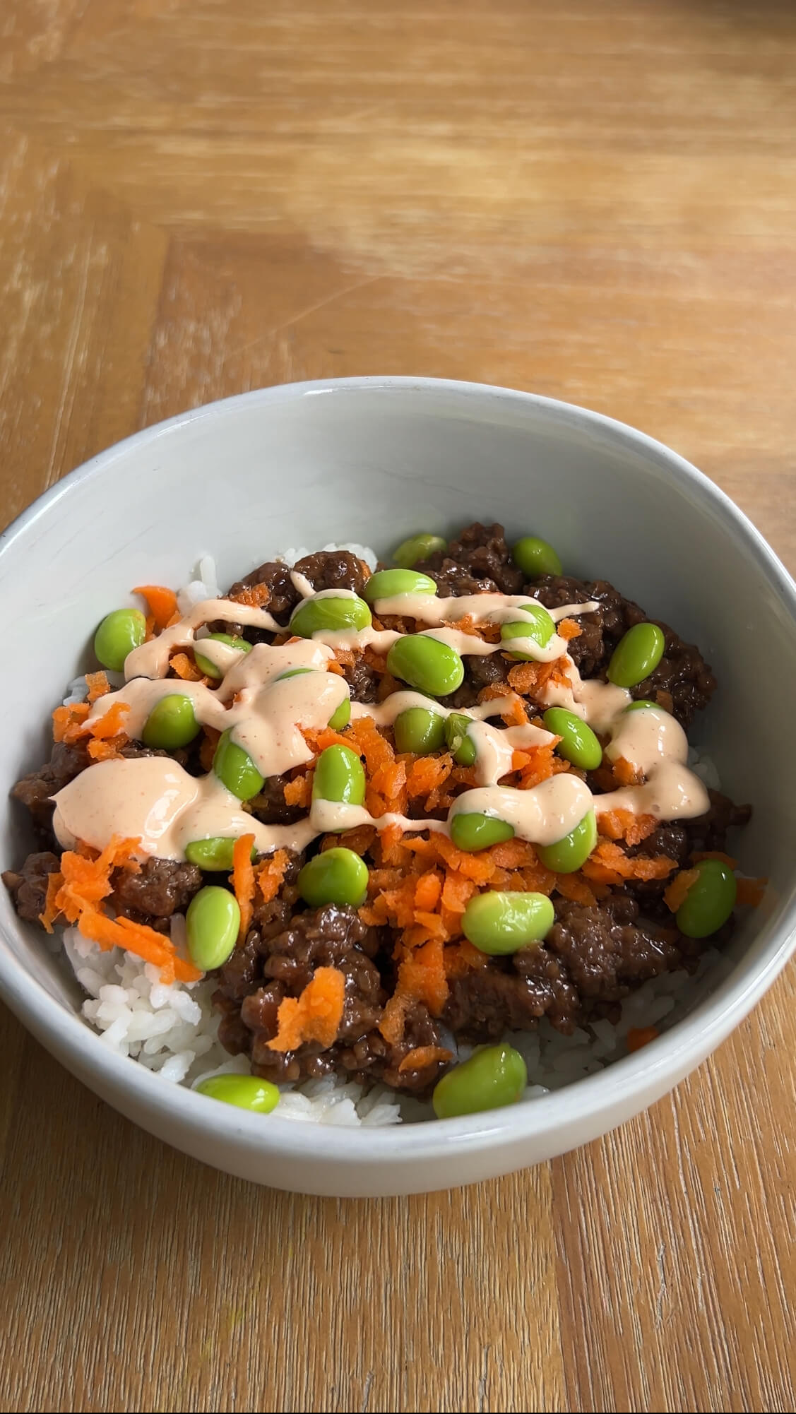 teriyaki beef bowl