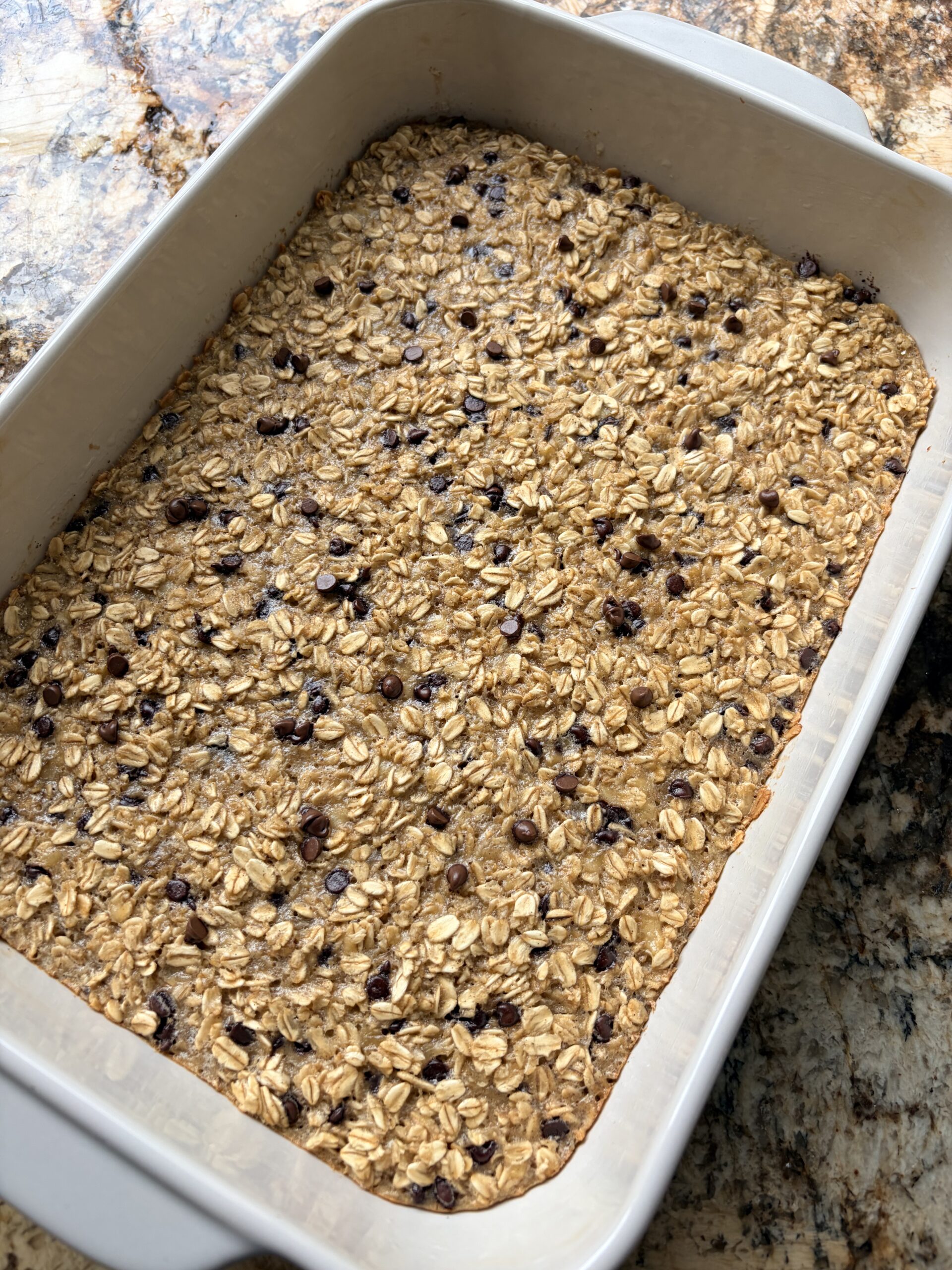 Chocolate Chip Banana Bread Baked Oatmeal