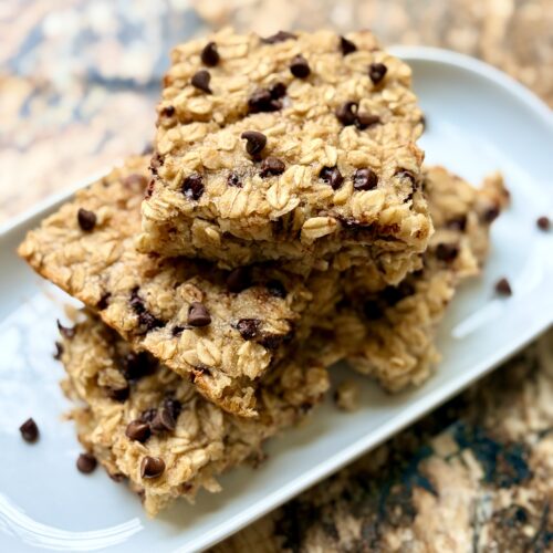 yummy banana bread baked oatmeal