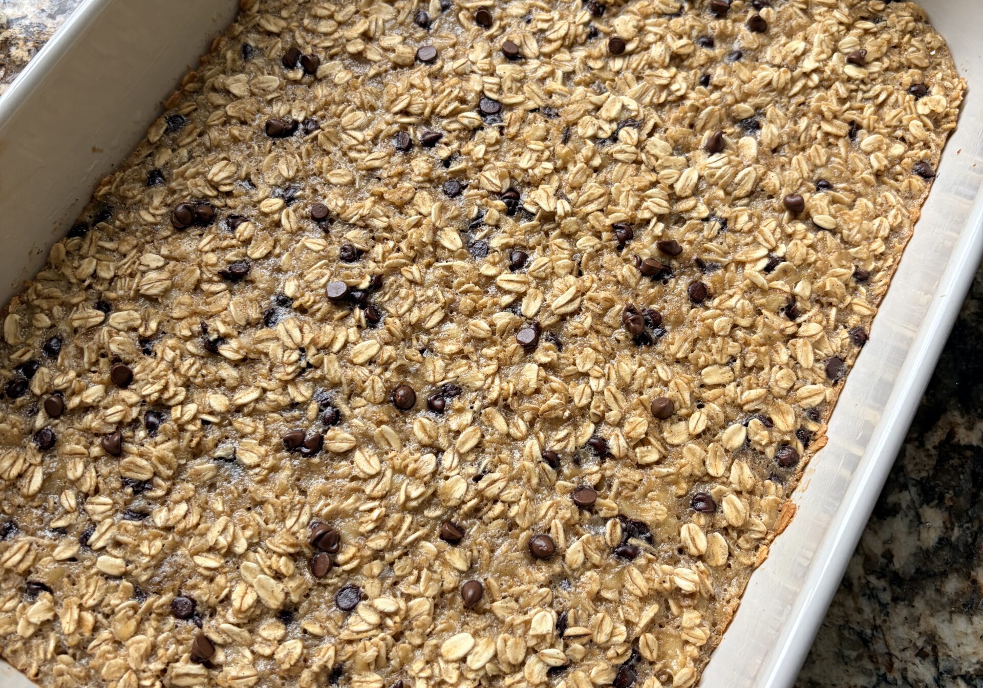 Chocolate Chip Banana Bread Baked Oatmeal