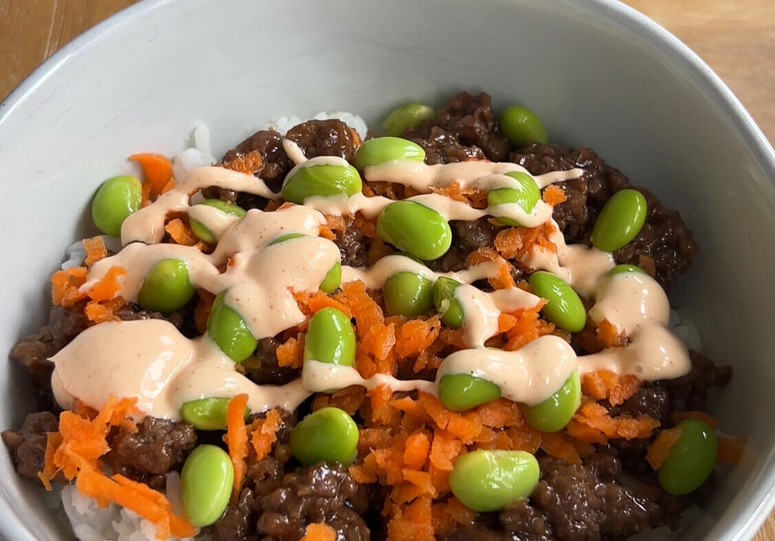 teriyaki beef bowl